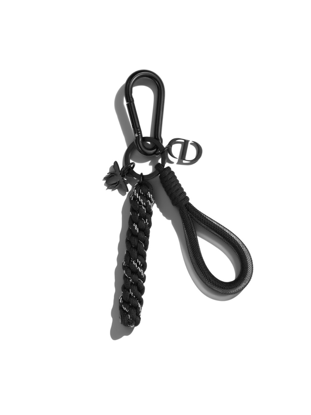 New,unused & authentic DIOR beauty Black Charm Keyring